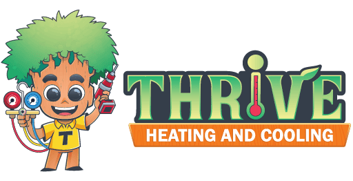Logo for Thrive Heating and Cooling in Everett, WA.